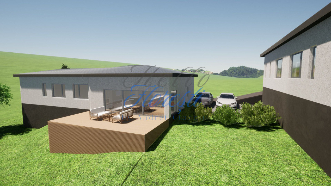 Casa 4 camere 120MP +480 MP Gradina+2 Parcari , Zona Popesti, Cluj