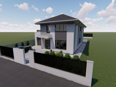 Casa 180 mp cu garaj si terasa mare in Chinteni!