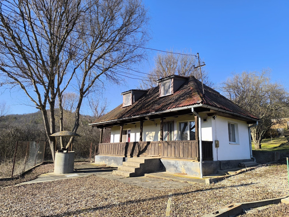 Casa individuala 2 camere 60mp,1228 mp teren zona Zimbor