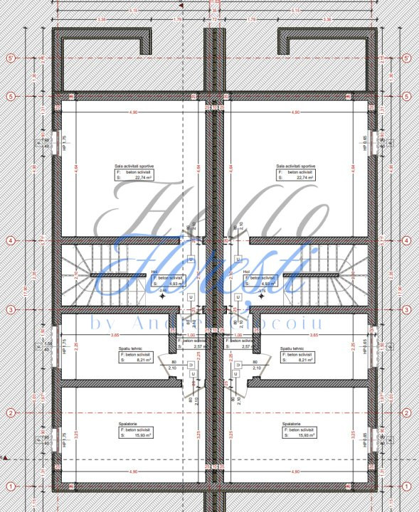 Casa alipita 4 camere - 170 mp utili - zona Tauti, Floresti!