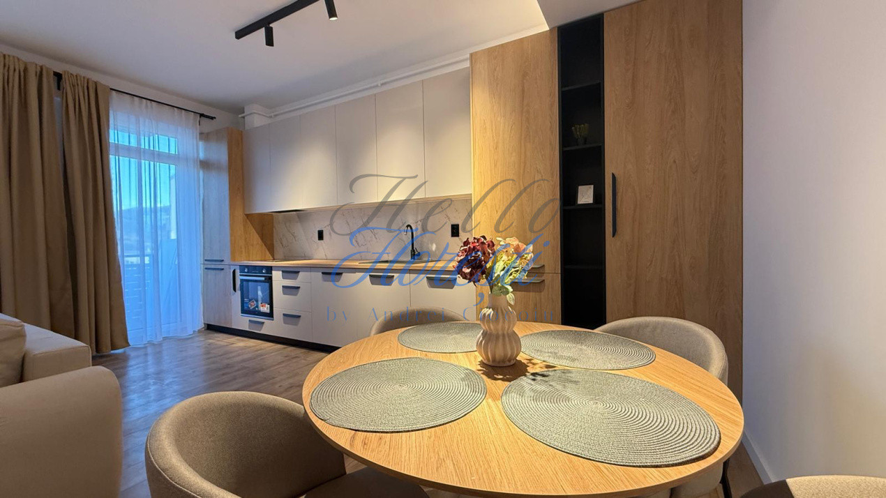 Apartament 2 camere Lux, 57.4 mp , zona Vivo , Floresti 