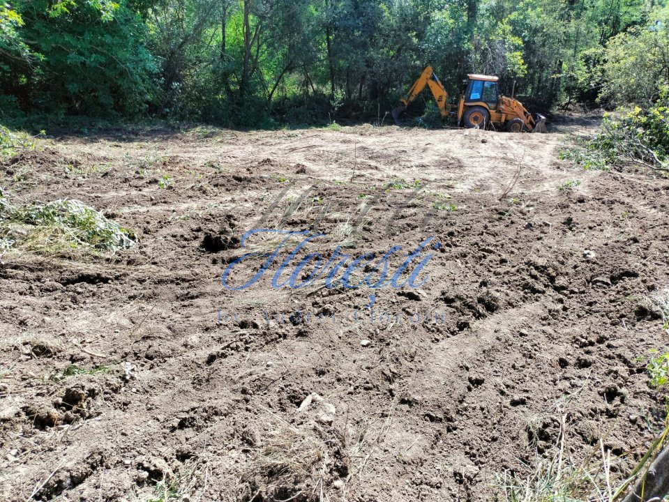 Teren intravilan, 1300 mp, front la strada, utilitati, Iara