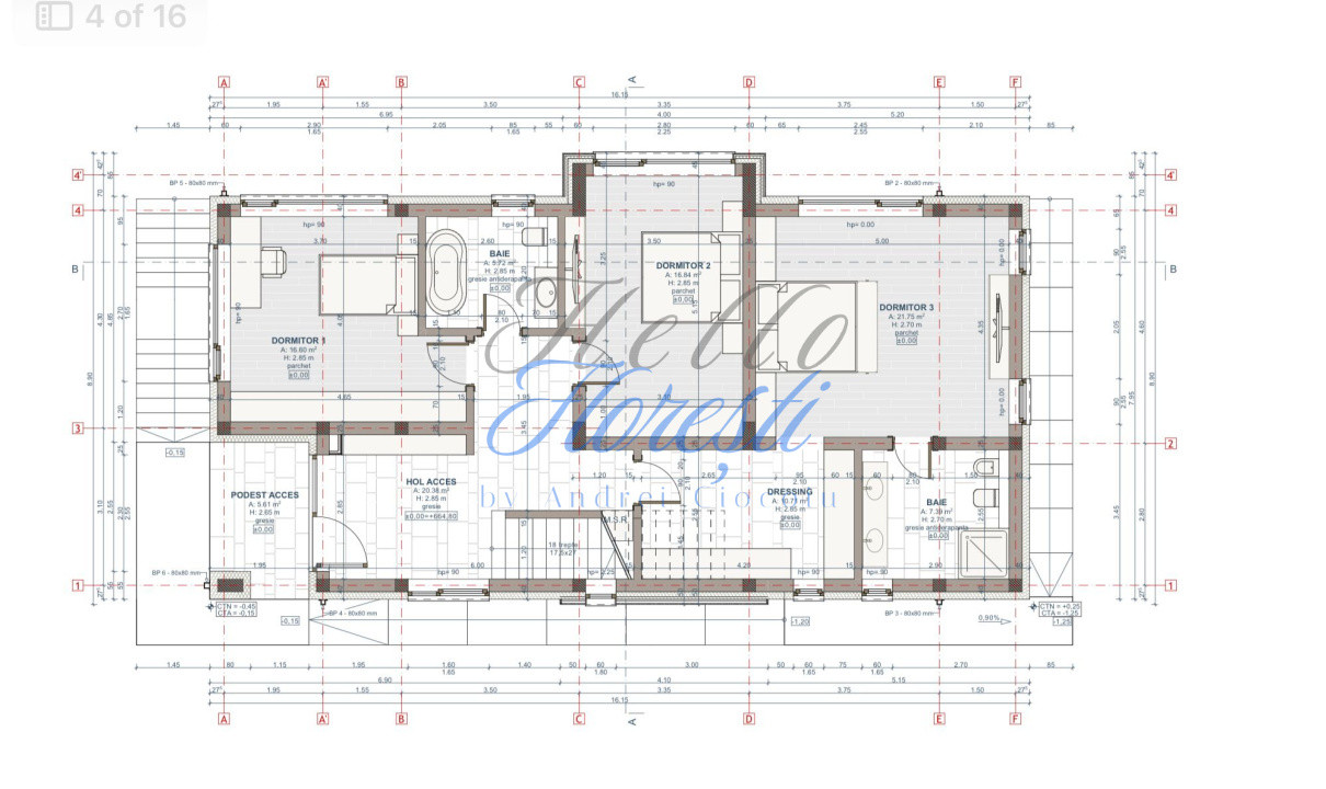 Casa pe 3 nivele in Feleac