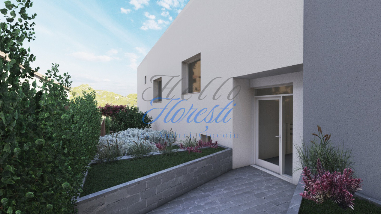 Duplex 5 camere 128 mp, 580 mp teren zona exterior nord Iris