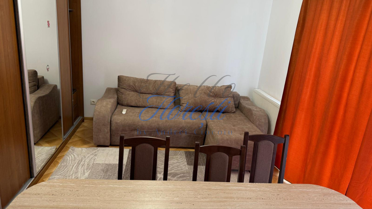 Apartament cu 2 camere, balcon inchis si parcare in Floresti zona Stejarului