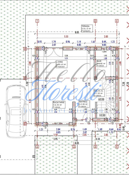 Casa cu 4 camere pe 2 etaje in Luna de sus