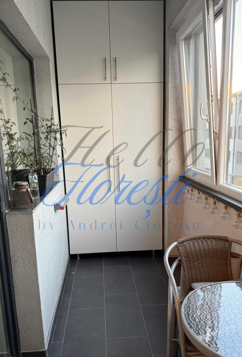 Apartament 2 camere 54 mp+ balcon de 4 mp in Floresti zona Tineretului 