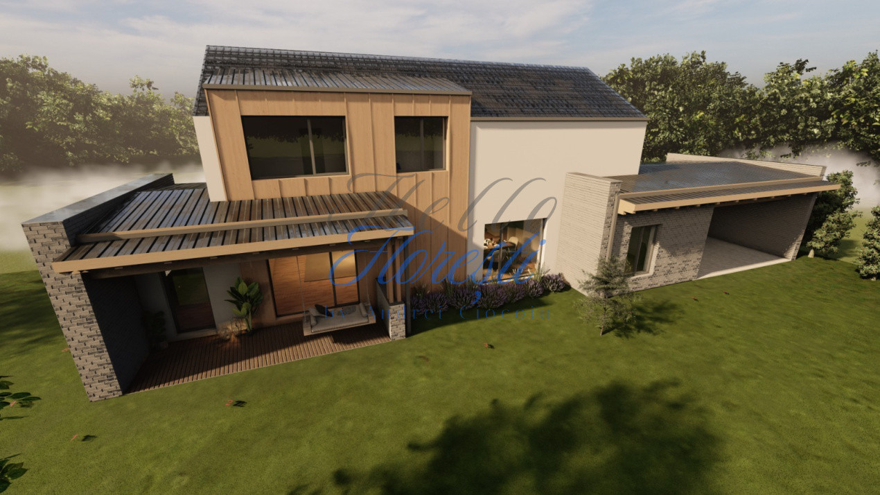 Casa individuala 5 camere 180 mp,820 mp teren zona centrala Salicea