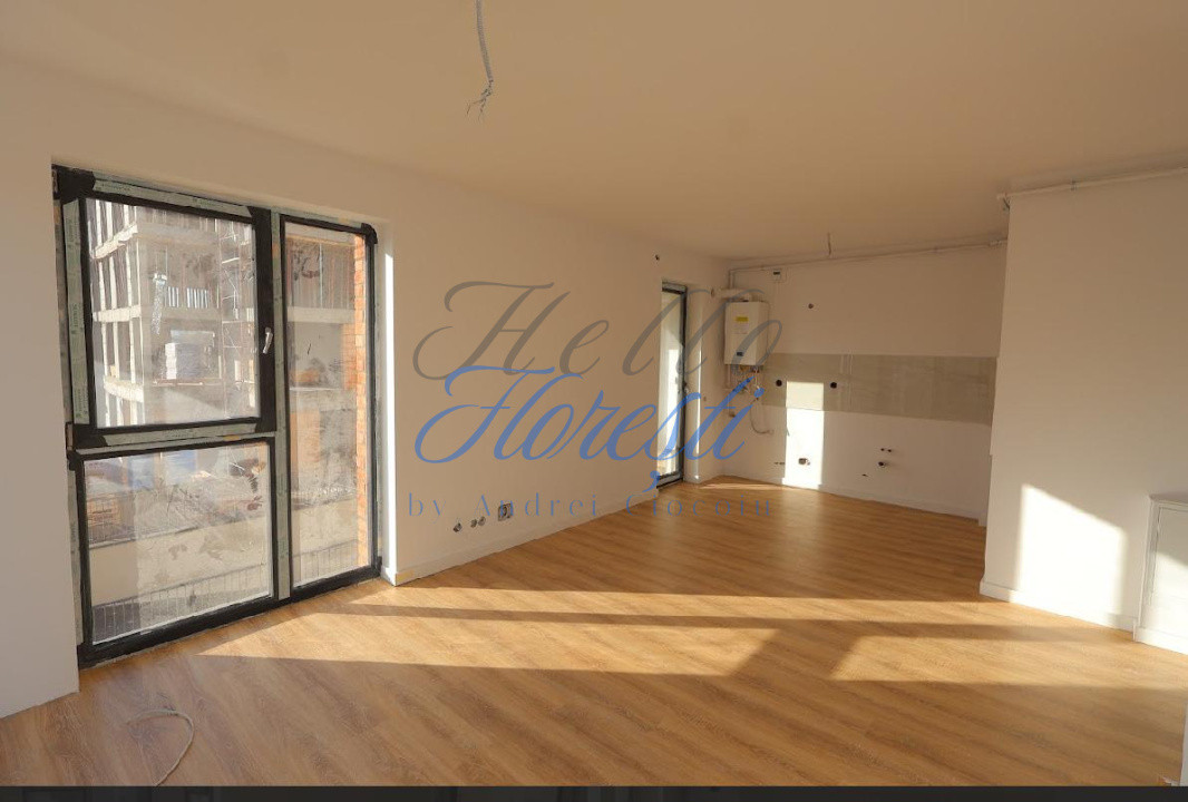 Apartament de 2 camere, finisat, 44,2 mp utili, zona Tineretului