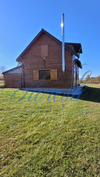 Cabana pe 2 nivele, 1600 mp teren, garaj, zona Rasca