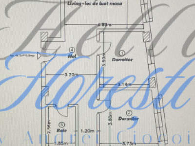 Apartament 4 camere, 93,30mp | Zona Calea Baciului | Cluj-Napoca |