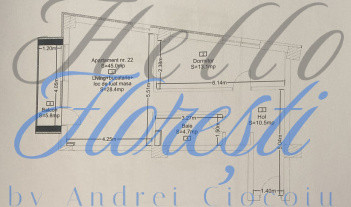 Apartament 2 camere, 56,64mp | Zona Dambul Rotund | Cluj-Napoca |