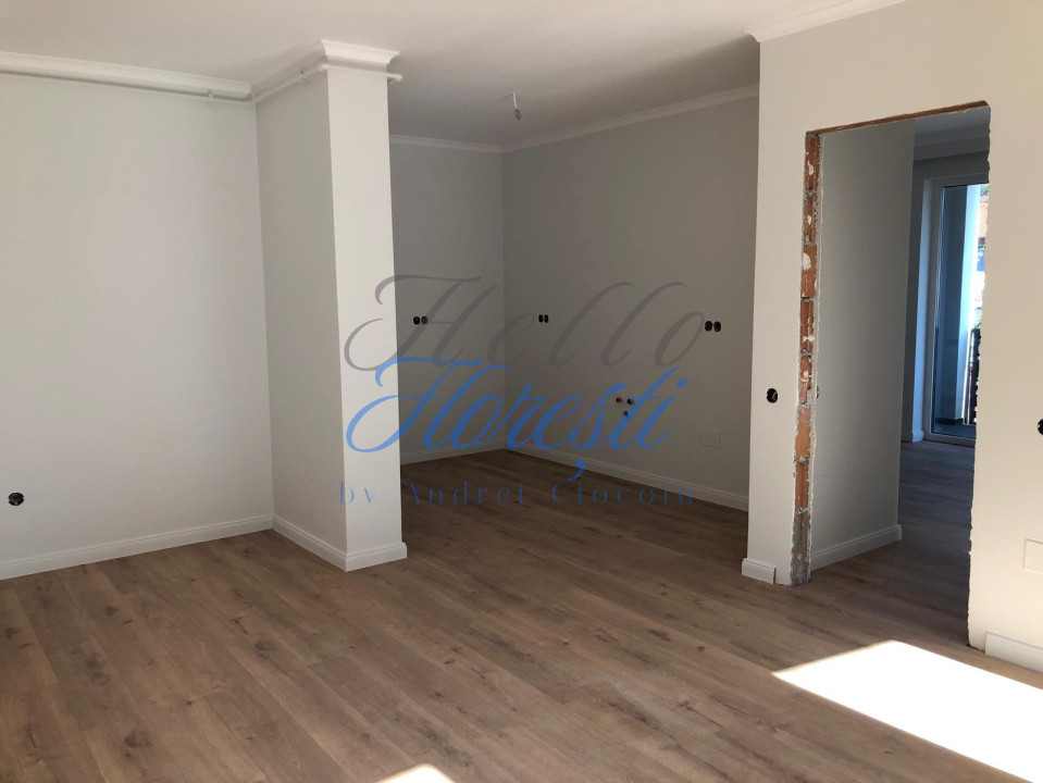 Apartament 2 camere, 52,8mp | Zona Vivo | Floresti |