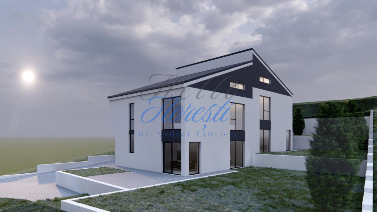 Casa tip duplex, 4 camere Semifinisat + 2 Parcari, 120mp |Dezmir| Cluj