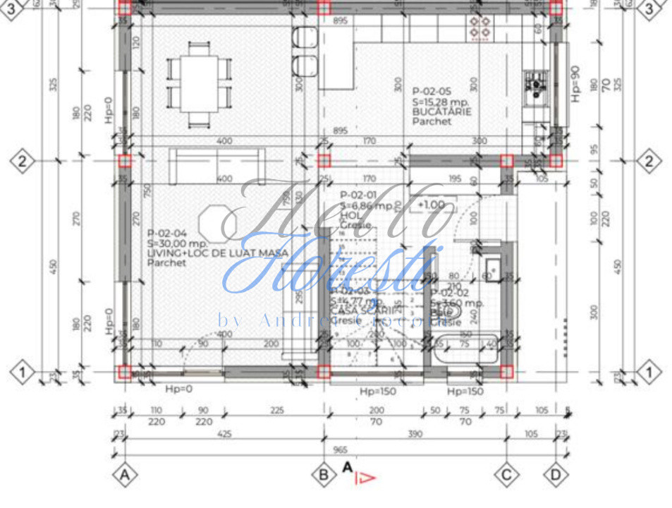 Casa tip duplex, 4 camere Semifinisat + 2 Parcari, 120mp |Dezmir| Cluj