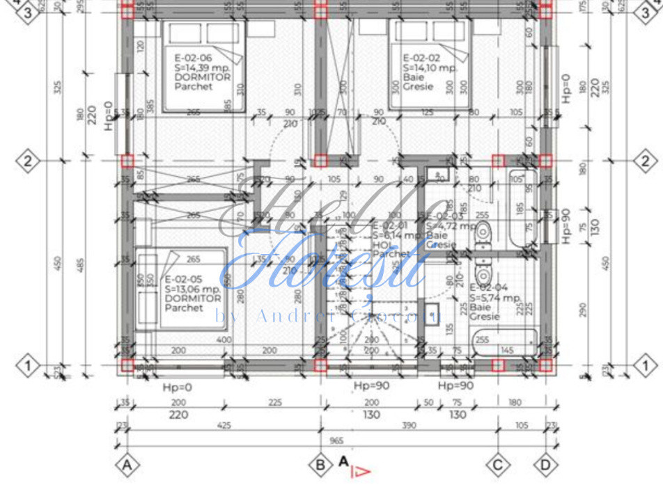Casa tip duplex, 4 camere Semifinisat + 2 Parcari, 120mp |Dezmir| Cluj