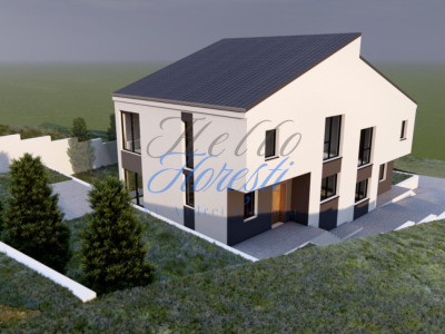 Casa tip duplex, 4 camere Semifinisat + 2 Parcari, 120mp |Dezmir| Cluj