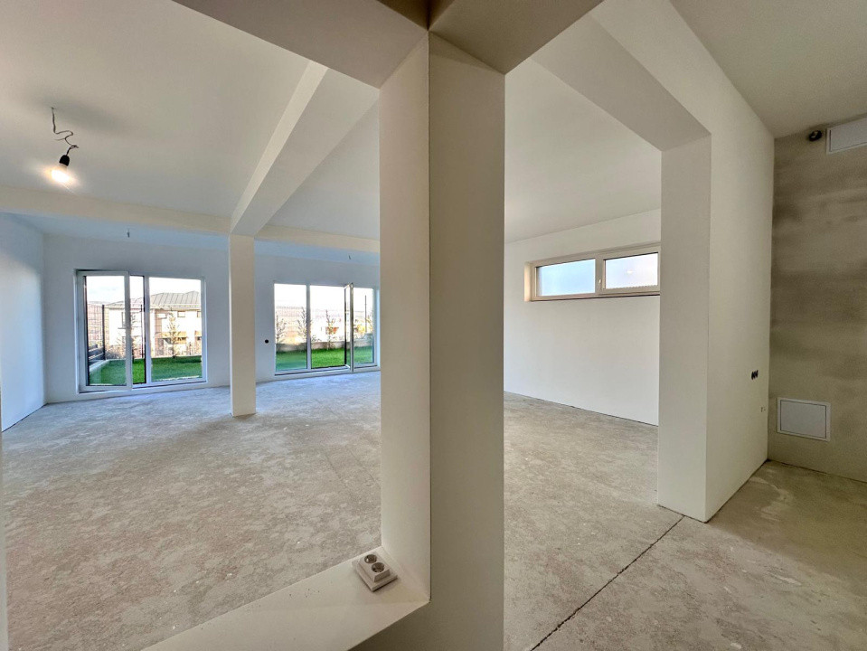Duplex 180 mp cu gradina, semifinisat, Zona Vivo!