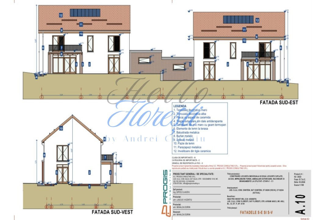 Duplex semifinisat 146 mp utili | garaj | Chinteni