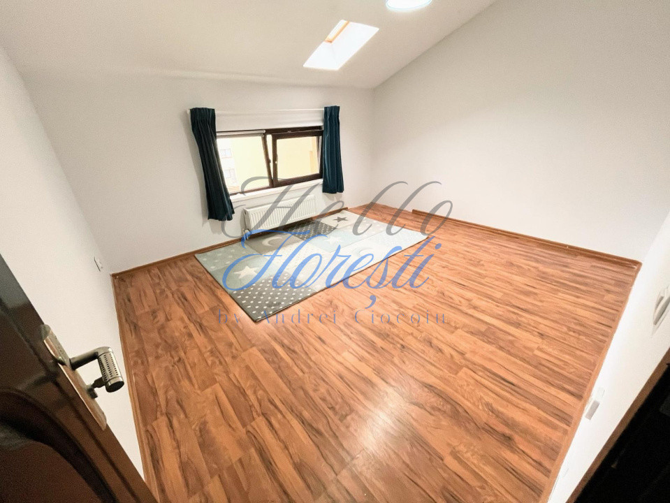 Apartament 3 camere 56 mp + parcare+ balcon de 5 mp in Floresti zona Teilor 