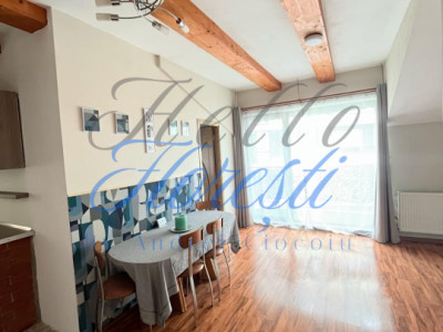 Apartament 3 camere 56 mp + parcare+ balcon de 5 mp in Floresti zona Teilor 