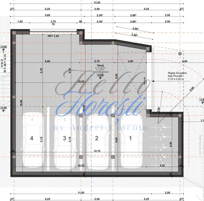 Teren intravilan 598 mp zona Kaufland Manastur cu proiect aprobat