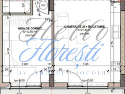 Apartament 2 camere, 47 mp, zona Eroilor