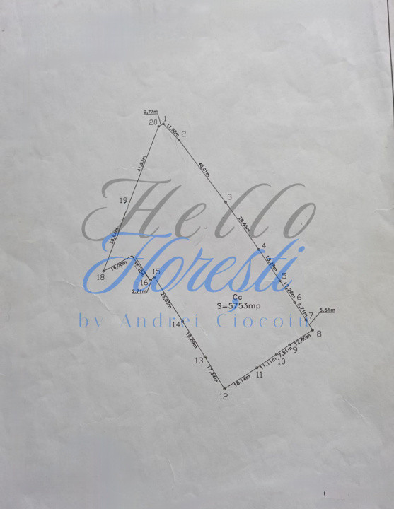 Teren intravilan, 5753mp, in Fanate | Cluj, zona Centrala