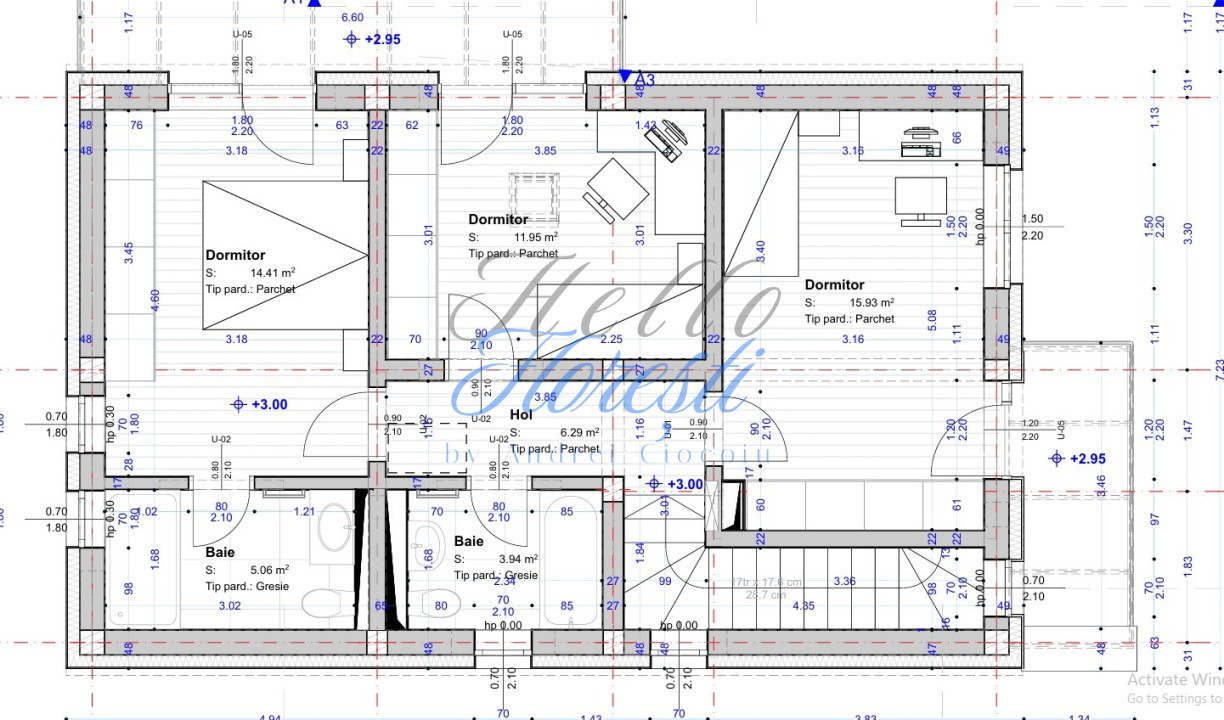 Casa individuala cu 4 camere, in zona Tauti
