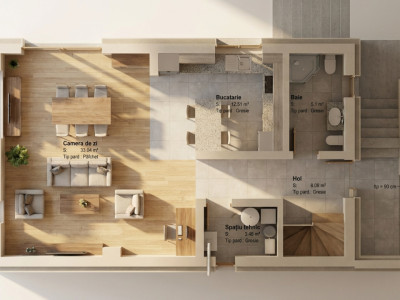 Casa individuala cu 4 camere, in zona Tauti