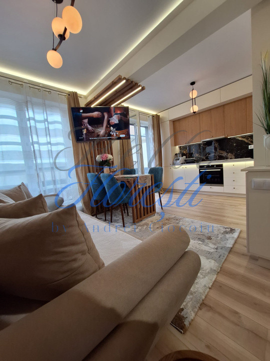 Apartament 2 camere 43MP+ terasa 12MP, Zona Terra, Floresti
