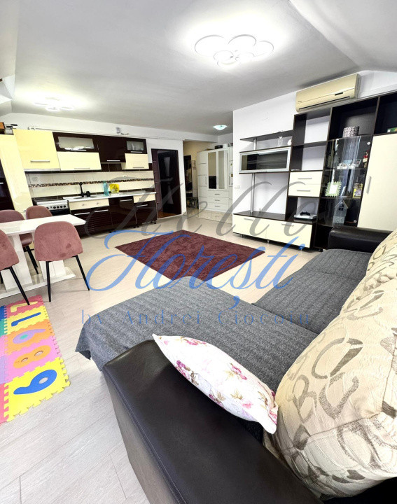 Apartament 2 camere, 54 MP + 8MP Balcon,  Zona, Florilor Floresti