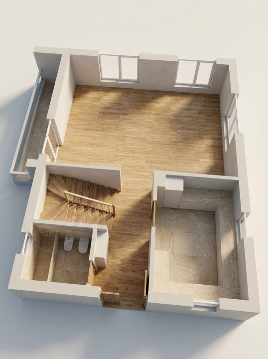 Casa tip duplex 164mp, zona Teilor