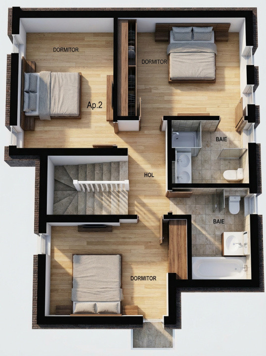 Casa tip duplex 164mp, zona Teilor