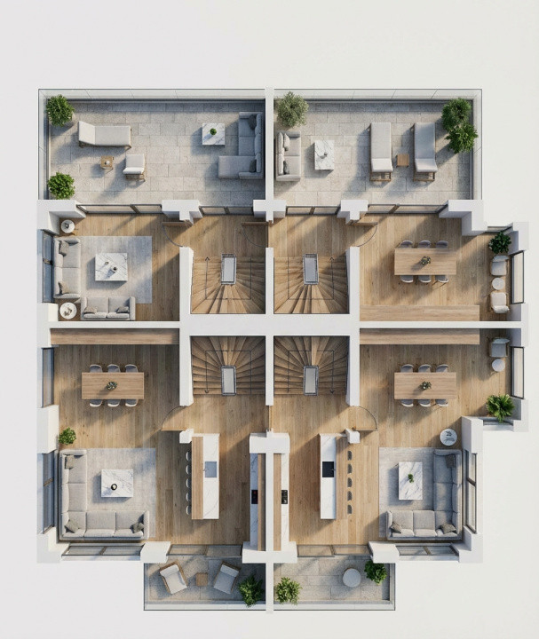 Duplex de vanzare in Floresti