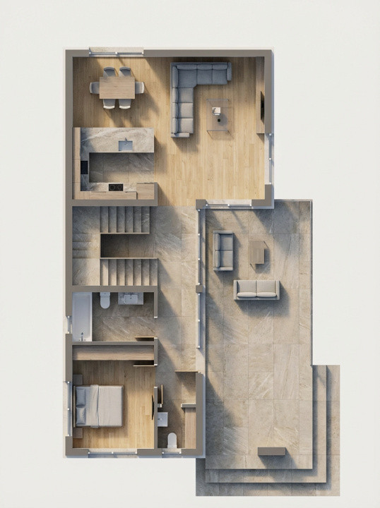 Casa individuala de vanzare cu 5 camere, in Floresti