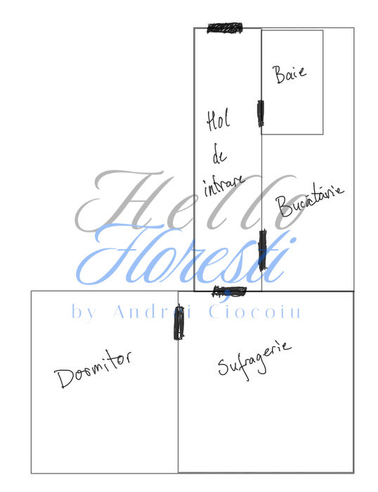 Apartament 2 camere, 41mp | Zona Dambul Rotund | Cluj-Napoca |