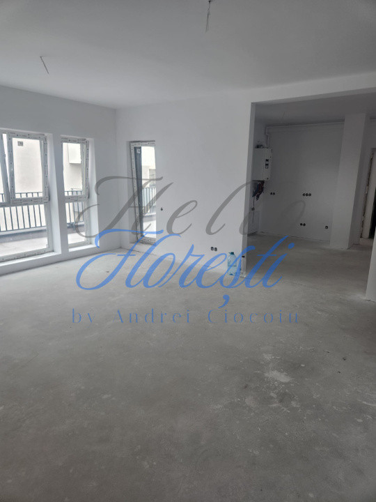 Apartament cu 2 camere, terasa si parcare in Floresti zona Tineretului