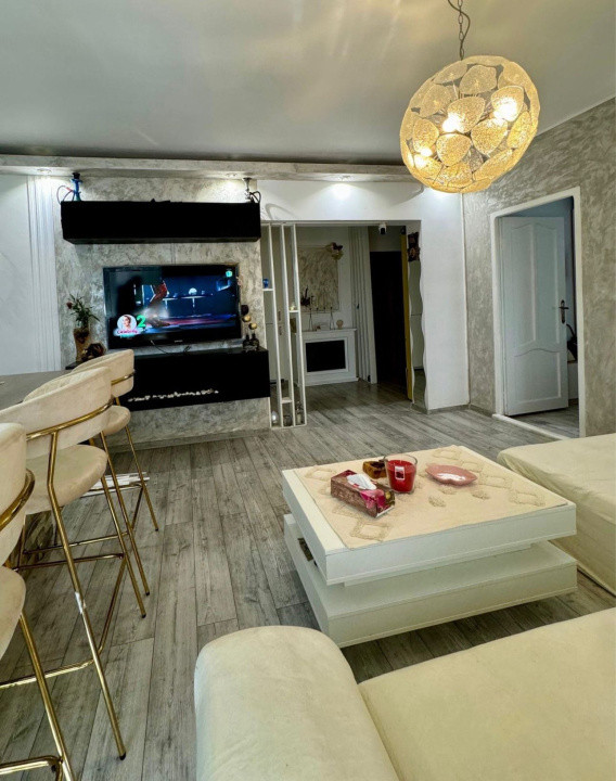 Apartament 81mp, mobilat și utilat cu grădină