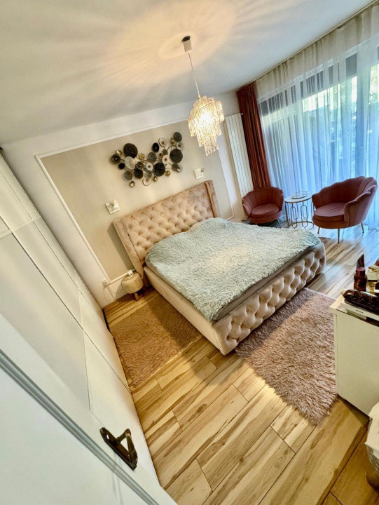 Apartament 81mp, mobilat și utilat cu grădină