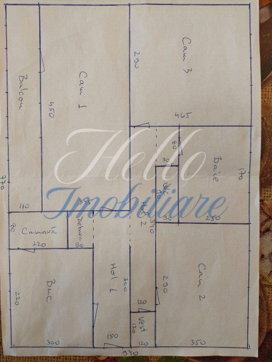 Vand apartament 3 camere 65mp+balcon 4,5mp zona Manastur ,Cluj 