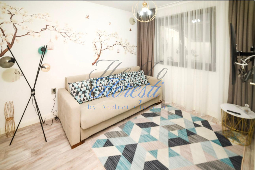 Apartament 3 camere, 60 mp+40 mp gradina, zona Vivo, Floresti