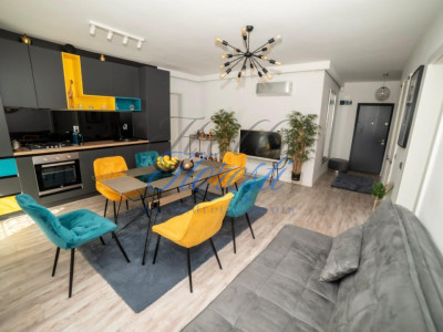 Apartament 3 camere, 60 mp+40 mp gradina, zona Vivo, Floresti