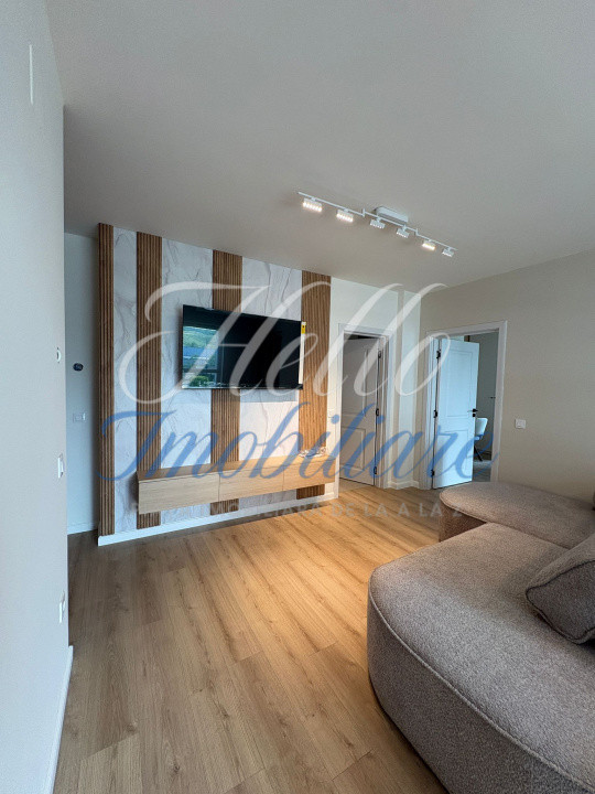 Apartament de vanzare semidecomandat ,2 camere 57mp , zona Vivo