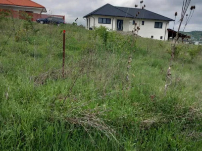 Teren intravilan, 500 mp,cu front la 2 strazi de 16.2 m fiecare  in Chinteni