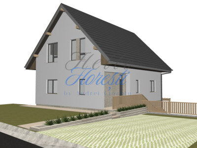 Teren cu autorizatie casa individuala, 450mp, Chinteni