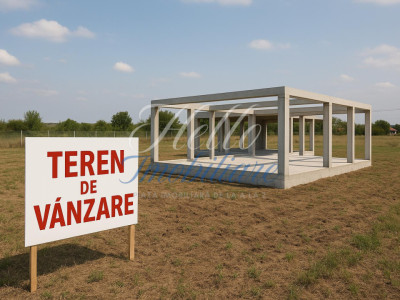 Teren intravilan, 1700 mp,cu front la  22.6 m  in zona Taietura Turcului