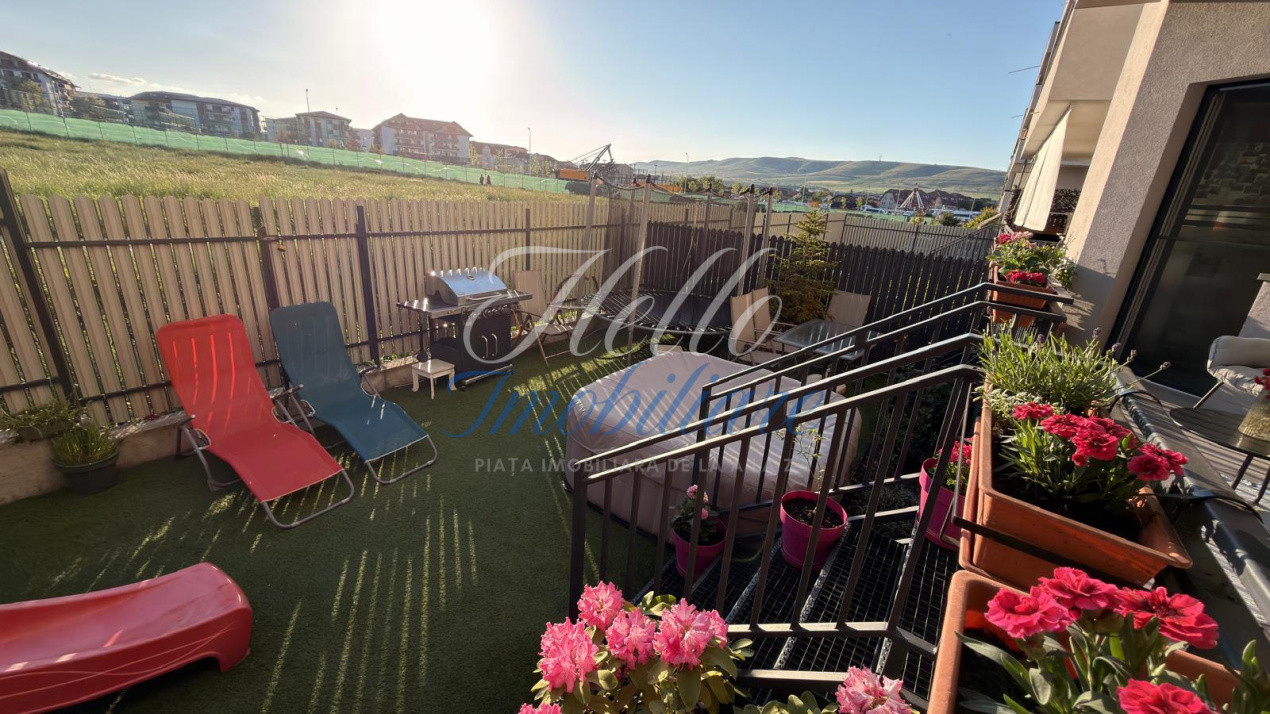 Apartament de vanzare ,3 camere 65 mp /GRADINA 51MP, zona SUB CETATE 