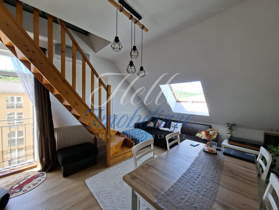 Apartament PE 2 NIVELE , 80 mp zona Porii 