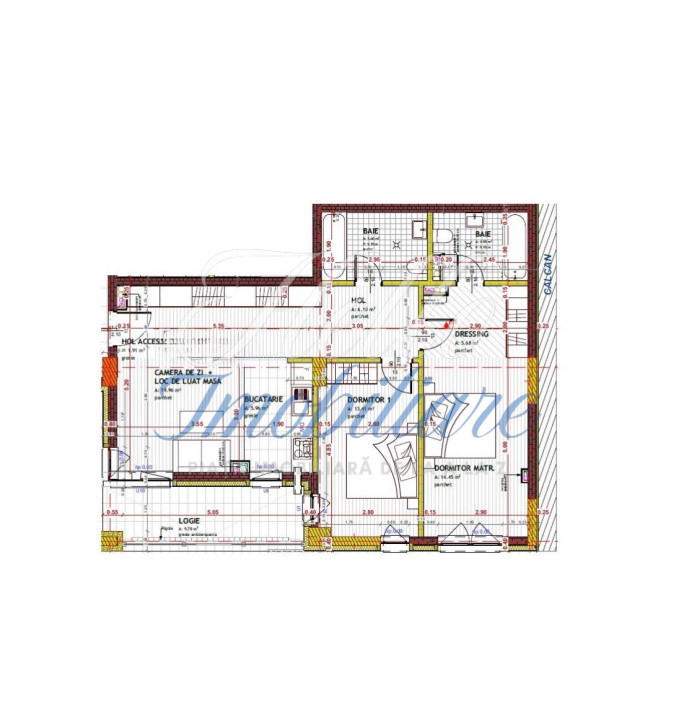 Apartament 4 camere 80mp , zona TINERETULUI 